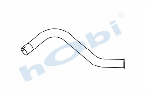 Boru, Egzoz Çıkış, E0, 652791 Daf F2800 Ø101,6 Alusi, - Hobi