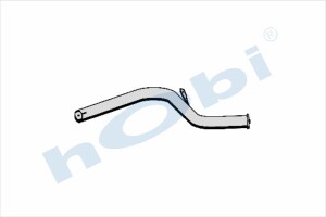 Boru, Egzoz Çıkış, E0, 8589803 Iveco Fiat Ø63,5 Alusi, - Hobi