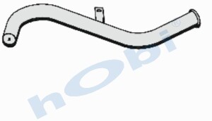 Boru, Egzoz Çıkış, E0, 8590707 Iveco Fiat Ø63,5 Alusi, - Hobi