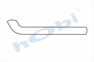 Boru, Egzoz Çıkış, E1, 1608386 Volvo FL Ø114,3 Alusi, - Hobi