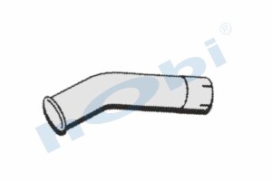 Boru, Egzoz Çıkış, E1, 42073100 Iveco Turbostar Ø114,3 Alusi, - Hobi