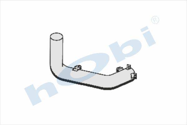 Boru, Egzoz Çıkış, E2, 5010265530 Renault FR1 Ø110 Alusi, - 1