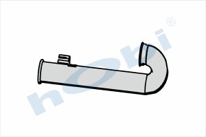 Boru, Egzoz Çıkış, E3, 1623466 Daf XF95 Ø127 Alusi, - Hobi