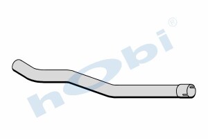 Boru, Egzoz Çıkış, E3, 3987968 Volvo FM Ø127 Alusi, - Hobi