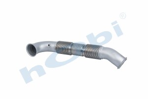 Boru, Egzoz Çıkış, E5, 1868602 Scania P.R.T Ø114,3 Alusi, Flexli, - 2