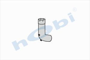 Boru, Egzoz Çıkış, E5, 7421008404 Renault Premium Ø127 Alusi, - Hobi