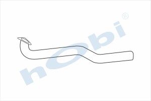 Boru, Egzoz Ön, E0, 42207850 Iveco MK Ø80 Alusi, - Hobi