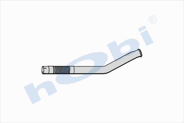 Boru, Egzoz Ön, E0, 5010268883 Renault C Class Ø110 Alusi, Flexli, - 1