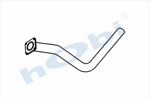 Boru, Egzoz Ön, E0, 619126 Daf 2100 Ø88,9 Alusi, - Hobi