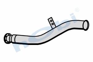 Boru, Egzoz Ön, E0, 9517152 Volvo B10 Ø114,3 Alusi, - Hobi