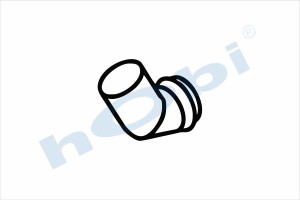 Boru, Egzoz Ön, E1, 1625708 Volvo FL Ø88,9 Alusi, - Hobi