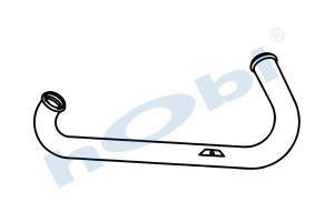 Boru, Egzoz Ön, E1, 1675498 Volvo FL Ø114,3 Alusi, - Hobi