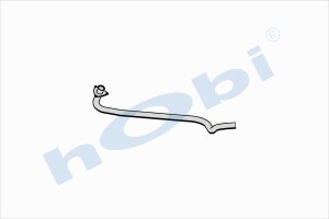 Boru, Egzoz Ön, E1, 5000398102 Renault Messenger Ø60,3 Alusi, - Hobi