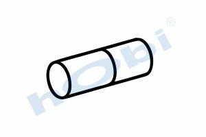 Boru, Egzoz Ön, E1, 6772103 Volvo FL Ø88,9 Alusi, - Hobi