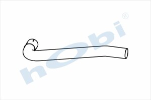 Boru, Egzoz Ön, E2, 1401697 Daf LF55 Ø88,9 Alusi, - Hobi