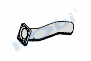 Boru, Egzoz Ön, E2, 500372950 Iveco Eurocargo Ø76,2 Alusi, - Hobi