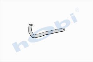 Boru, Egzoz Ön, E2, 5010342779 Renault Midliner Ø88,9 Alusi, - Hobi