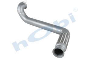 Boru, Egzoz Ön, E2, 5430126521 Renault Maxter Ø110 Alusi, Flexli, - 1