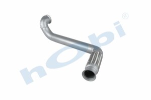 Boru, Egzoz Ön, E2, 5430126521 Renault Maxter Ø110 Alusi, Flexli, - 2