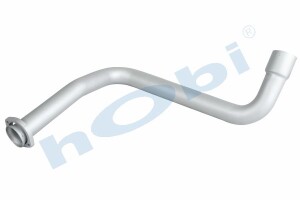 Boru, Egzoz Ön, E2, 6674902619 Mercedes Vario Ø63,5 Alusi, - 1
