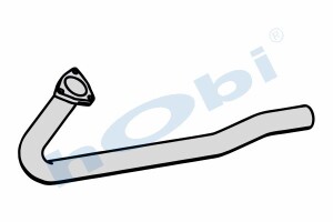 Boru, Egzoz Ön, E2, 81152045818 Man L2000 Ø63,5 Alusi, - Hobi