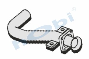 Boru, Egzoz Ön, E2, 98491297 Iveco Eurocargo Ø76,2 Alusi, - Hobi