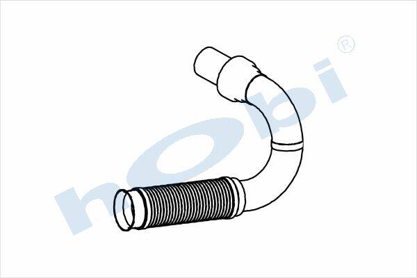 Boru, Egzoz Ön, E3, 1379756 Daf CF65 Ø88,9 Alusi, Spiral (P), - 1