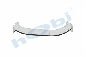 Boru, Egzoz Ön, E3, 1608838 Daf CF85 Ø127 Alusi, - Hobi