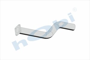 Boru, Egzoz Ön, E3, 1660747 Daf XF95 Ø127 Alusi, - Hobi