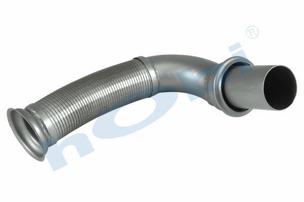 Boru, Egzoz Ön, E3, 1725596 Daf CF75 Ø101,6 Alusi, Spiral (P), - 1