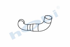 Boru, Egzoz Ön, E3, 3172511 Volvo FM Ø127 Alusi, - Hobi