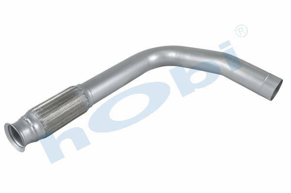 Boru, Egzoz Ön, E3, 5010317647 Renault Kerax Ø110 Alusi, Flexli, - 1