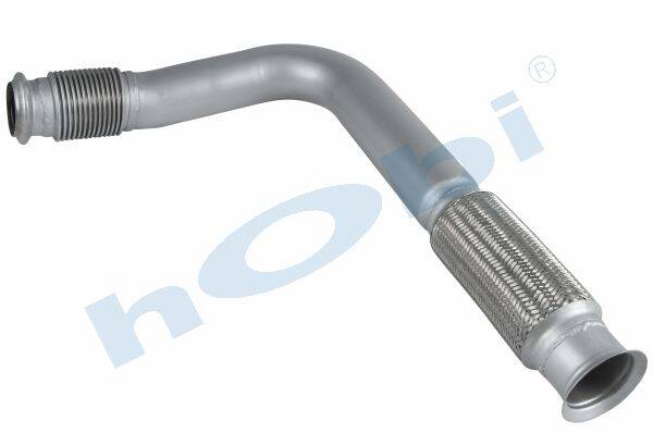 Boru, Egzoz Ön, E3, 5010467712 Renault Kerax Ø110 Alusi, Flexli, - 1