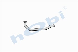 Boru, Egzoz Ön, E3, 5010528166 Renault Midlum Ø88,9 Alusi, - Hobi