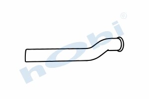 Boru, Egzoz Ön, E3, 9517944 Volvo B10 Ø114,3 Alusi, - Hobi