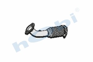 Boru, Egzoz Ön, E4, 504161873 Iveco Daily Ø63,5 Inox, Flexli, - Hobi