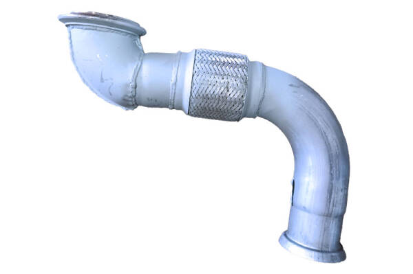 Boru, Egzoz Ön, E4, 52RS028938 Bmc Pro 1144 Ø101,6 Alusi, Flexli, - 1