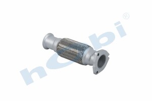 Boru, Egzoz Ön, E4, 7420975045 Renault Masscott Ø60,3 Alusi, Flexli, - 2