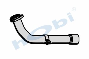 Boru, Egzoz Ön, E4, 81152016002 Man TGL Ø63,5 Alusi, - Hobi