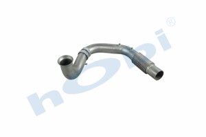 Boru, Egzoz Ön, E4, 9404901819 Mercedes Axor Ø88,9 Alusi, Flexli, - 2