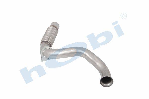 Boru, Egzoz Ön, E4, 9704901919 Mercedes Atego Ø76,2 Inox, Flexli, - 4