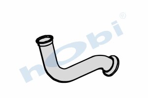 Boru, Egzoz Ön, E5, 1702376 Daf LF45 Ø63,5 Inox, İzolasyonlu, - Hobi