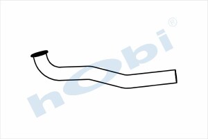 Boru, Egzoz Ön, E5, 1702377 Daf LF45 Ø76,2 Inox, İzolasyonlu, - Hobi