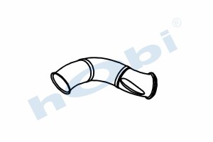 Boru, Egzoz Ön, E5, 20584237 Volvo FM Ø127 Alusi, - Hobi