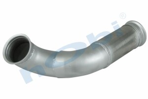 Boru, Egzoz Ön, E5, 21718688 Volvo FH16 Ø127 Alusi, Spiral (P), - 1