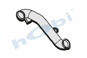 Boru, Egzoz Ön, E5, 504148371 Iveco Eurocargo Ø88,9 Inox, - Hobi