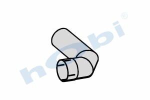 Boru, Egzoz Ön, E5, 81152015776 Man TGS Ø110 Inox, - Hobi