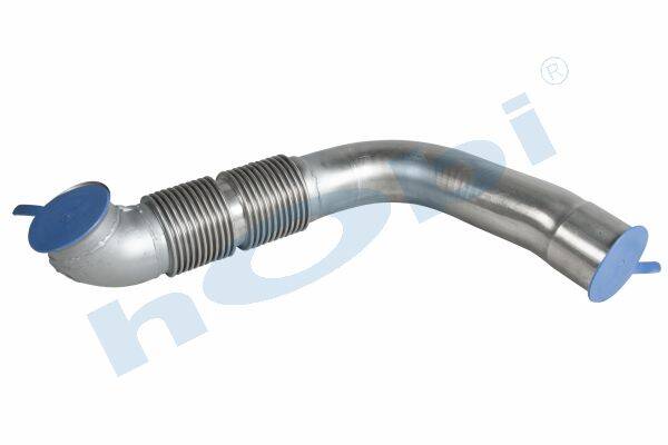 Boru, Egzoz Ön, E5, 9304904119 Mercedes Actros Ø120 Inox, Flexli, - 1
