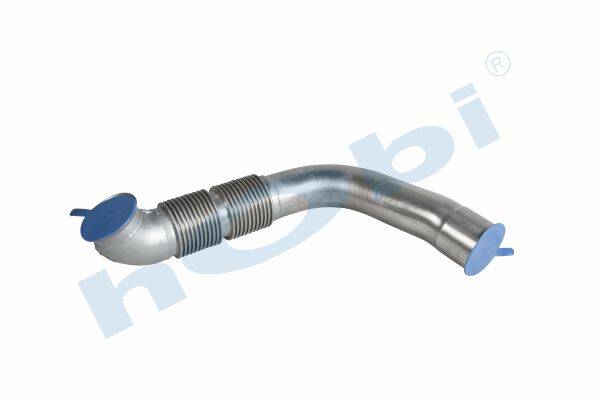 Boru, Egzoz Ön, E5, 9304904119 Mercedes Actros Ø120 Inox, Flexli, - 2