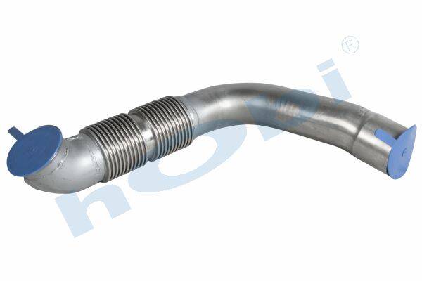 Boru, Egzoz Ön, E5, 9304905919 Mercedes Actros Ø120 Inox, Flexli, - 1